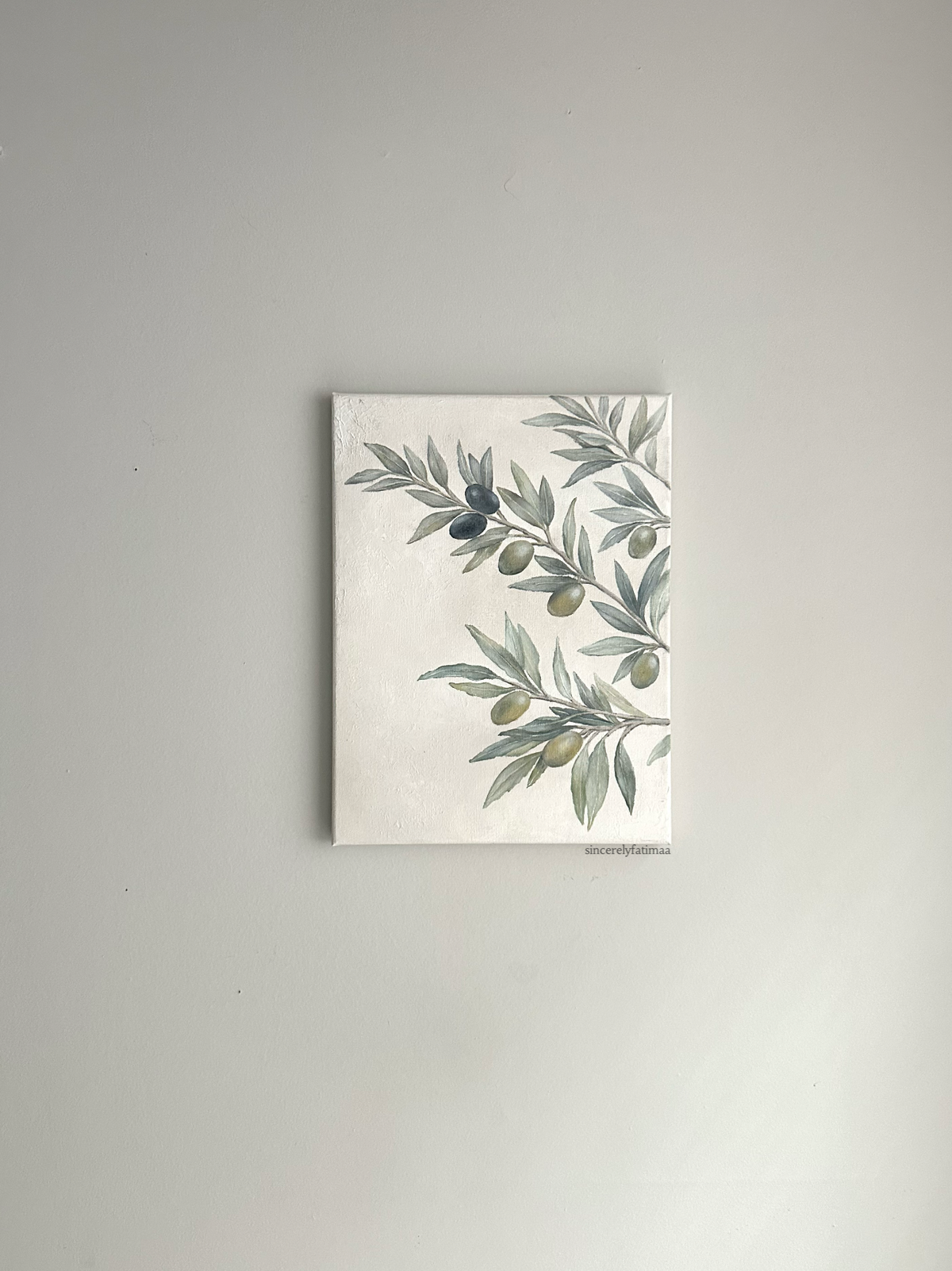 Olives of Palestine - Original Painting