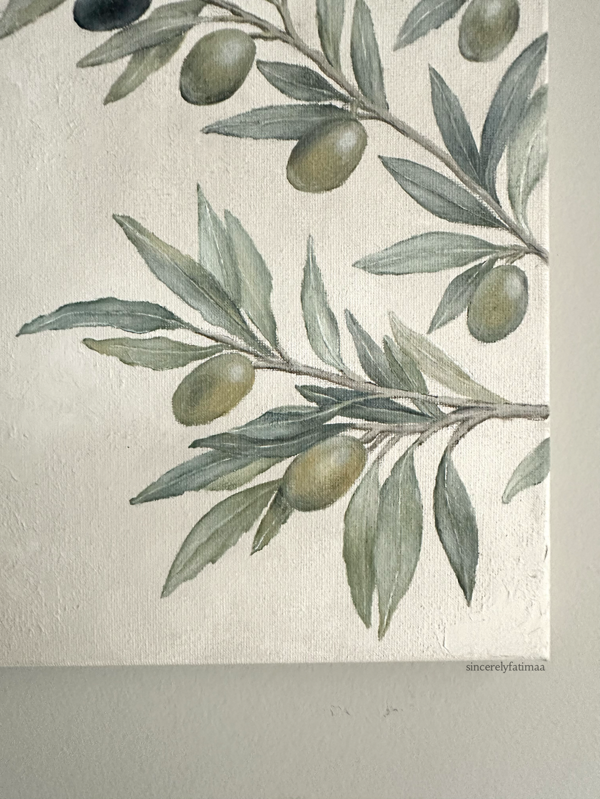 Olives of Palestine - Original Painting